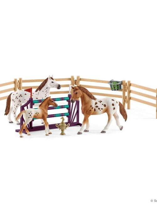 Set figurine et accessoires - L'entraînement au concours d'Horse Club Lisa - Kiabi