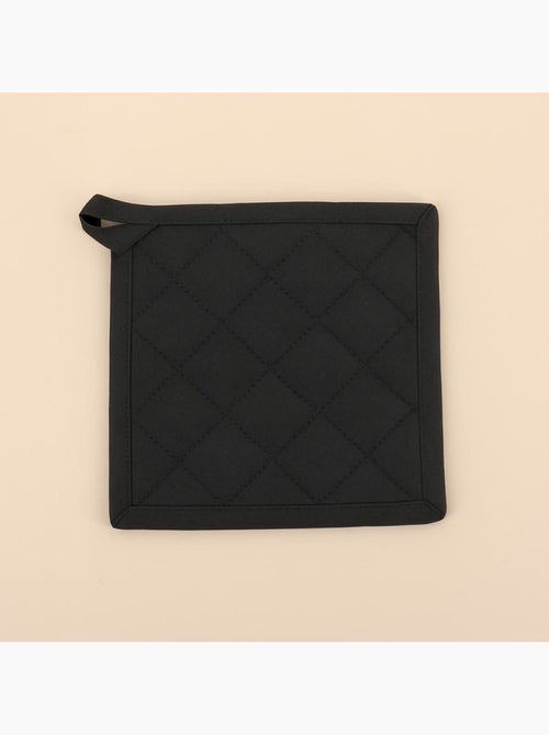 Set gant + manique unis 100% coton - Kiabi