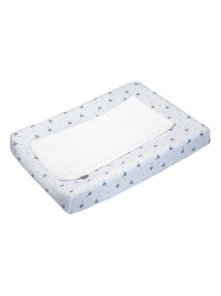 Set housse de matelas à langer + tapis de change, Bleuet SEVIRA KIDS