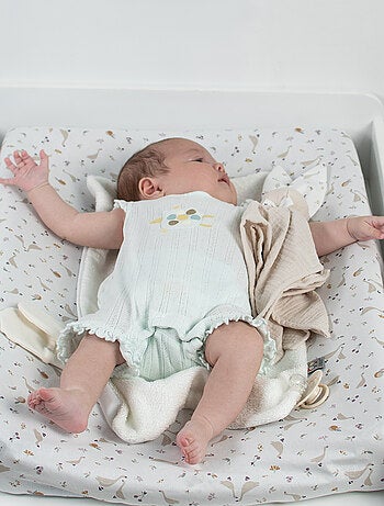 Set housse de matelas à langer + tapis de change, Sidonia SEVIRA KIDS