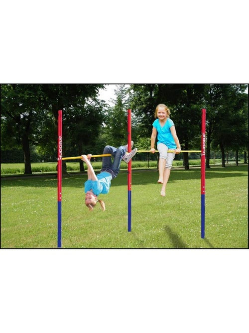 Set hudora 64000 + 64001 - gymnastique - ensemble de portique + extensions de portique. - Kiabi