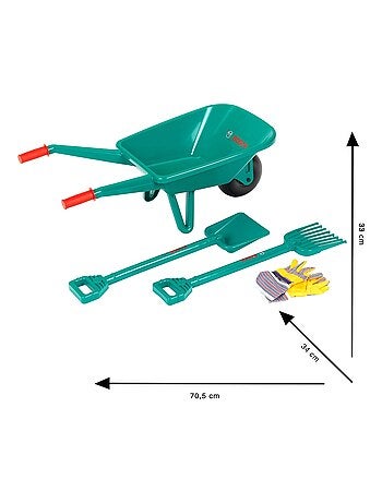 Set jardin Bosch avec brouette 4 pièces