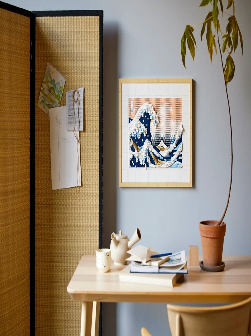 Set LEGO Art Hokusai - Recréez La Grande Vague en 3D - 31208 Beige - Kiabi