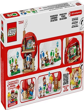 Set LEGO Super Mario - Fête Enchantée chez les Toads - 72041