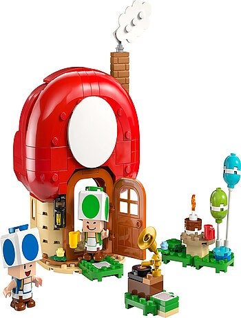 Set LEGO Super Mario - Fête Enchantée chez les Toads - 72041
