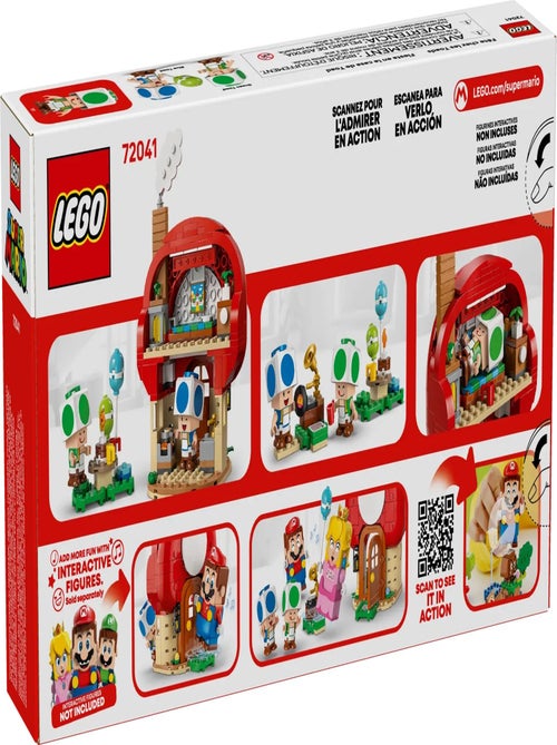 Set LEGO Super Mario - Fête Enchantée chez les Toads - 72041 - Kiabi