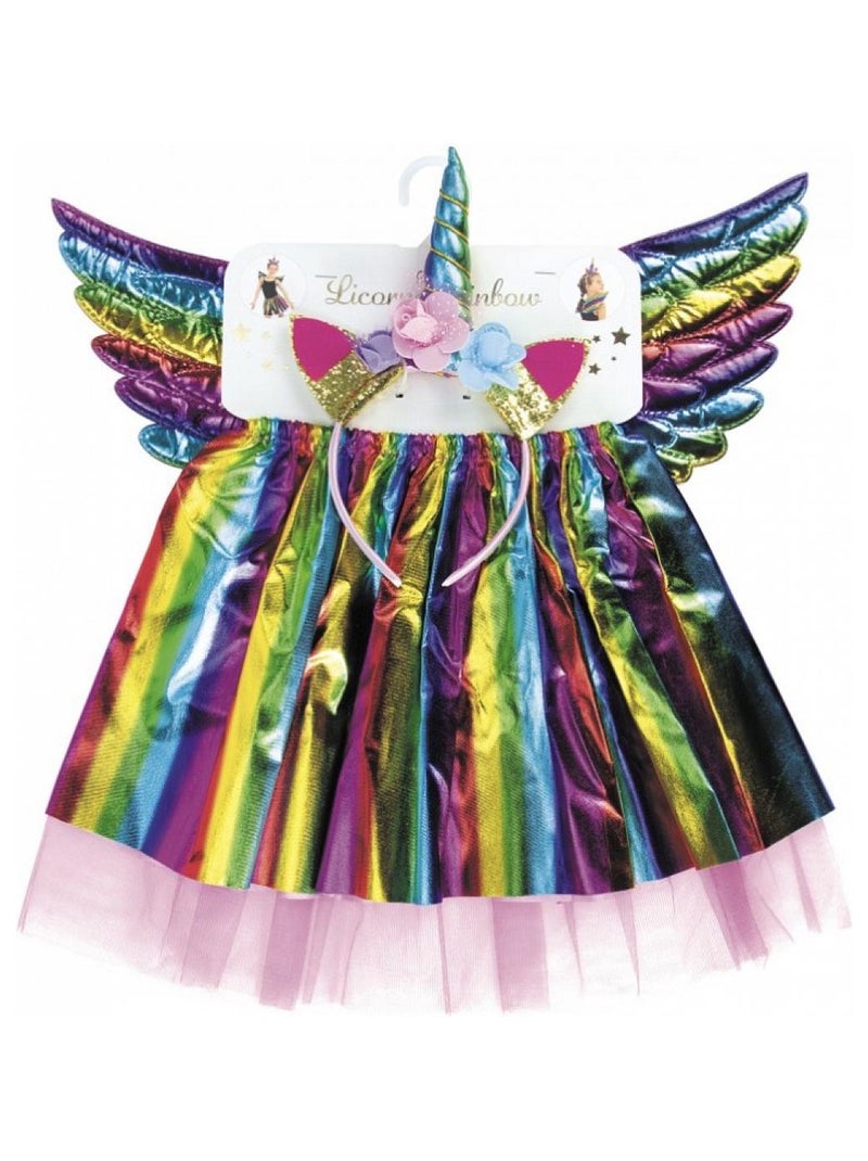 Set Licorne Rainbow enfant 3 pcs Multicolore - Kiabi