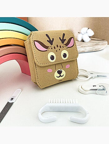 Set manucure bébé 5 accessoires étui