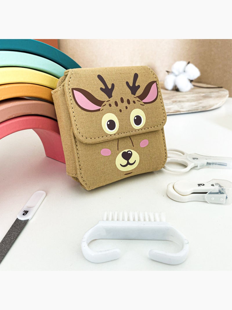 Set manucure bébé 5 accessoires étui Multicolore - Kiabi