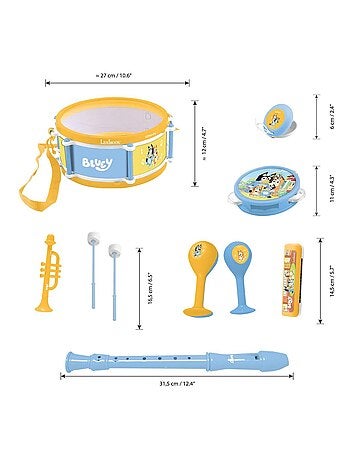 Set Musical 7pcs Bluey