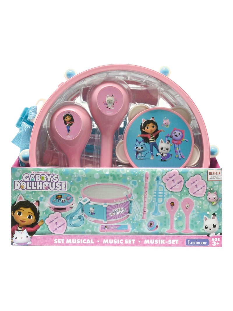 Set Musical 7pcs Gabby et la maison magique Rose - Kiabi