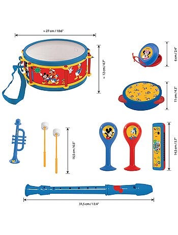 Set Musical 7pcs Mickey Mouse
