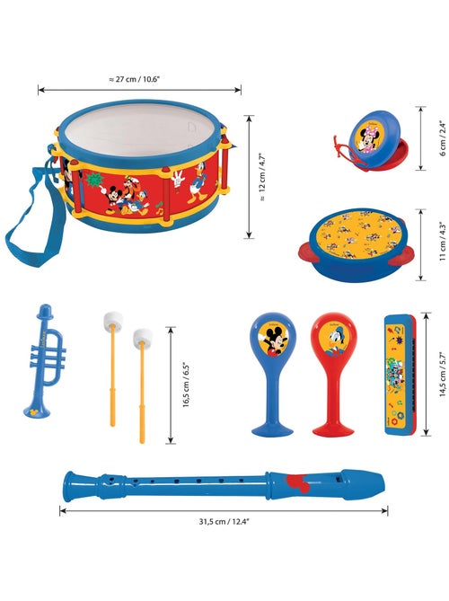 Set Musical 7pcs Mickey Mouse - Kiabi
