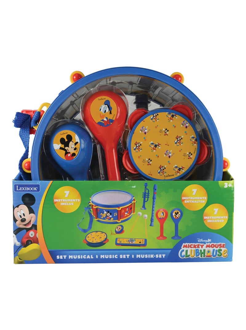 Set Musical 7pcs Mickey Mouse Bleu - Kiabi