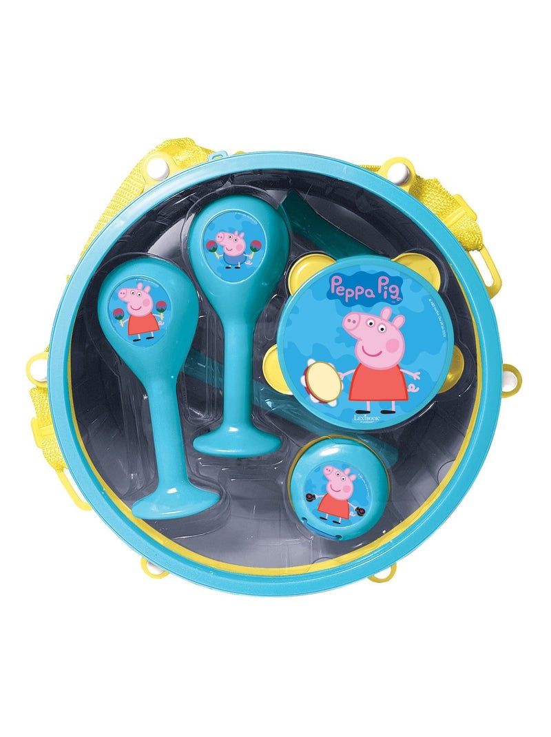 Set Musical 7pcs Peppa Pig Bleu - Kiabi