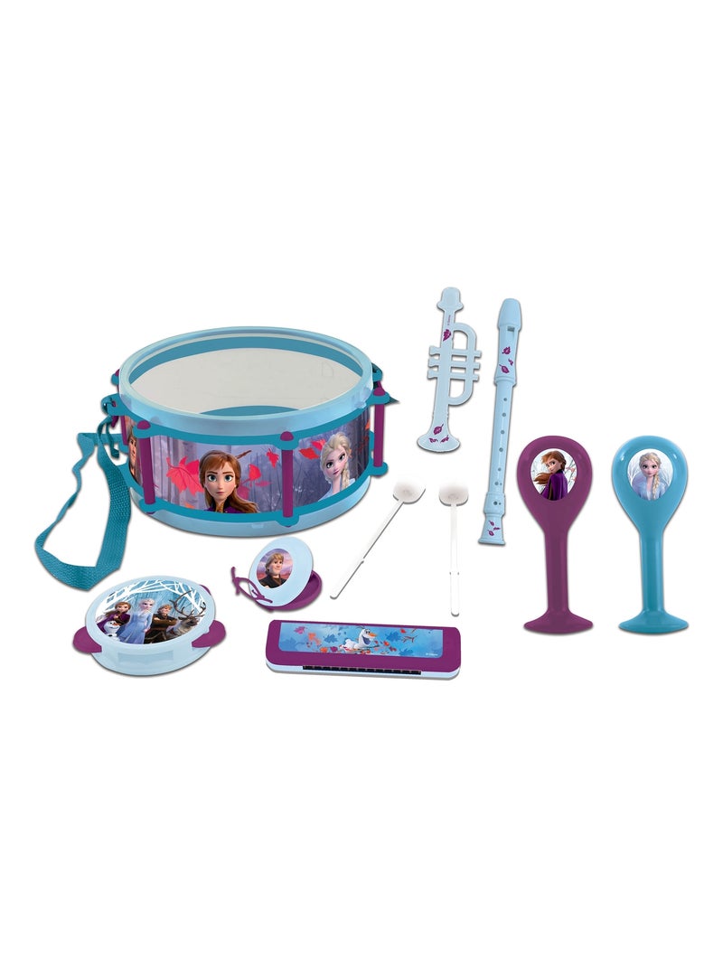 Set Musical 7pcs Reine des Neiges Bleu - Kiabi