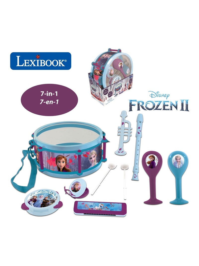 Set Musical 7pcs Reine des Neiges Bleu - Kiabi