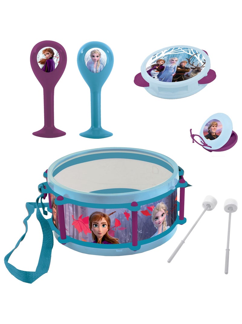 Set Musical 7pcs Reine des Neiges Bleu - Kiabi