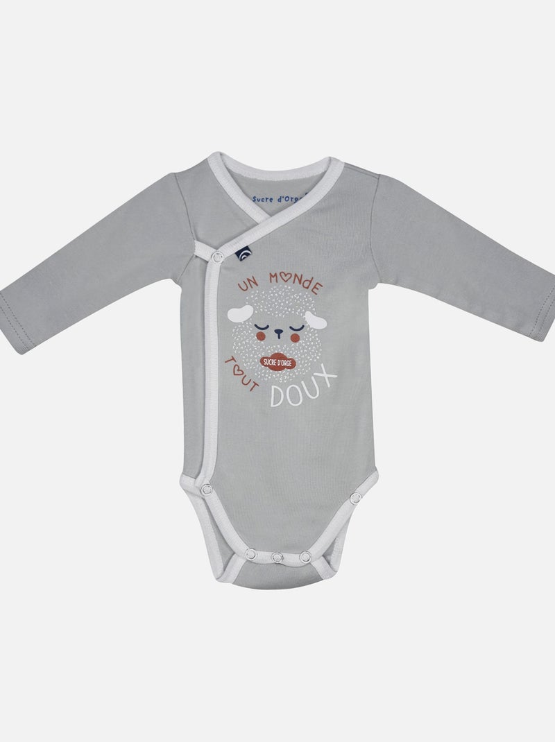 SET NAISSANCE JILIAN MAILLE NAISSANCE Gris - Kiabi