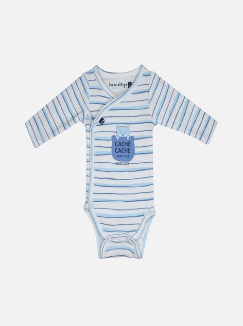 SET NAISSANCE LUCIEN MAILLE OUVERTURE DEVANT NAISSANCE - Kiabi