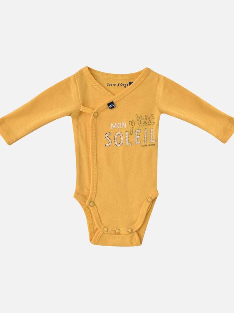 SET NAISSANCE MIXTE EDON Jaune - Kiabi