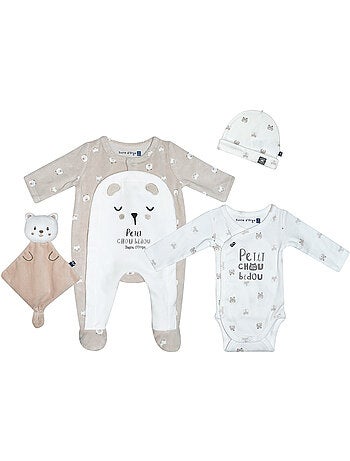 SET NAISSANCE SAËL MAILLE MANCHES LONGUES