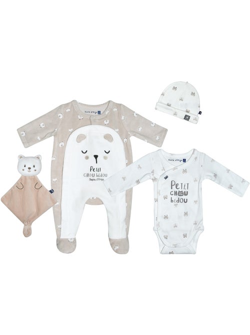 Set naissance saël maille manches longues - Kiabi Set naissance saël maille manches longues - Kiabi