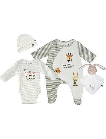 SET NAISSANCE SAM MAILLE MANCHES LONGUES