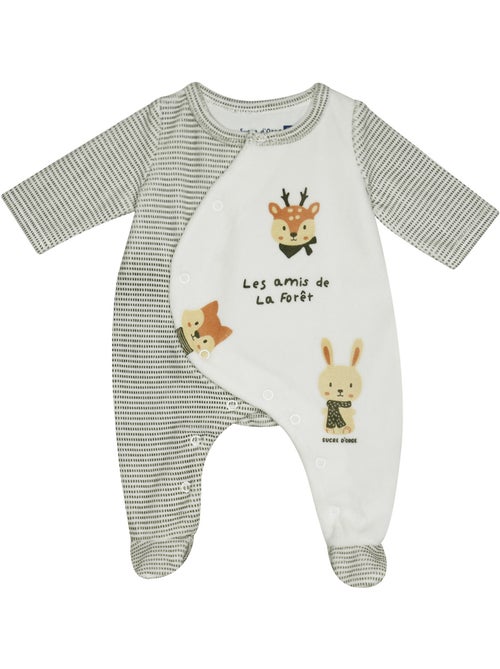 Set naissance sam maille manches longues - Kiabi