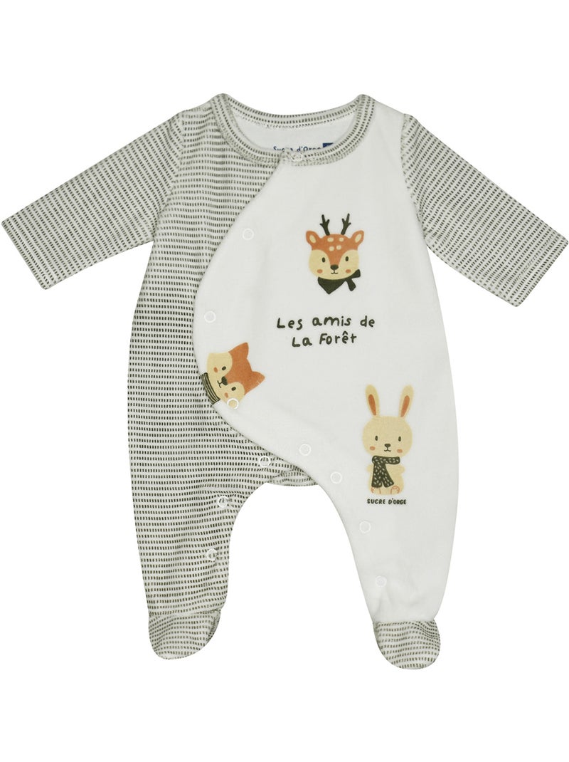 SET NAISSANCE SAM MAILLE MANCHES LONGUES Vert - Kiabi