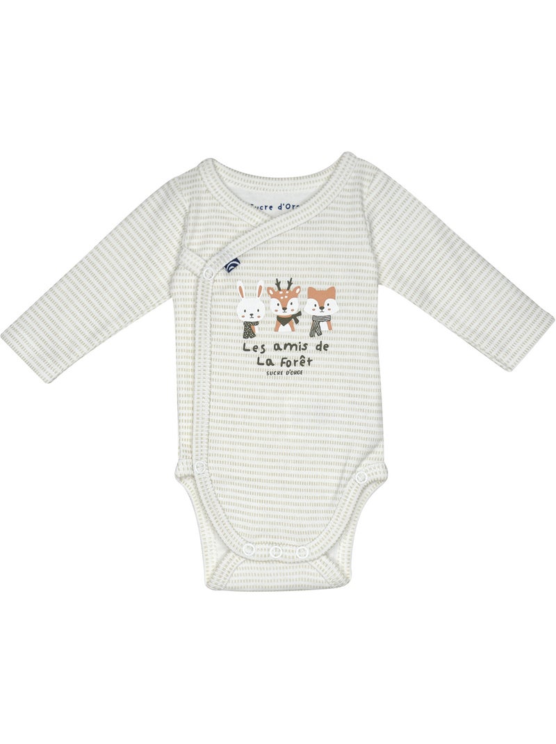 SET NAISSANCE SAM MAILLE MANCHES LONGUES Vert - Kiabi