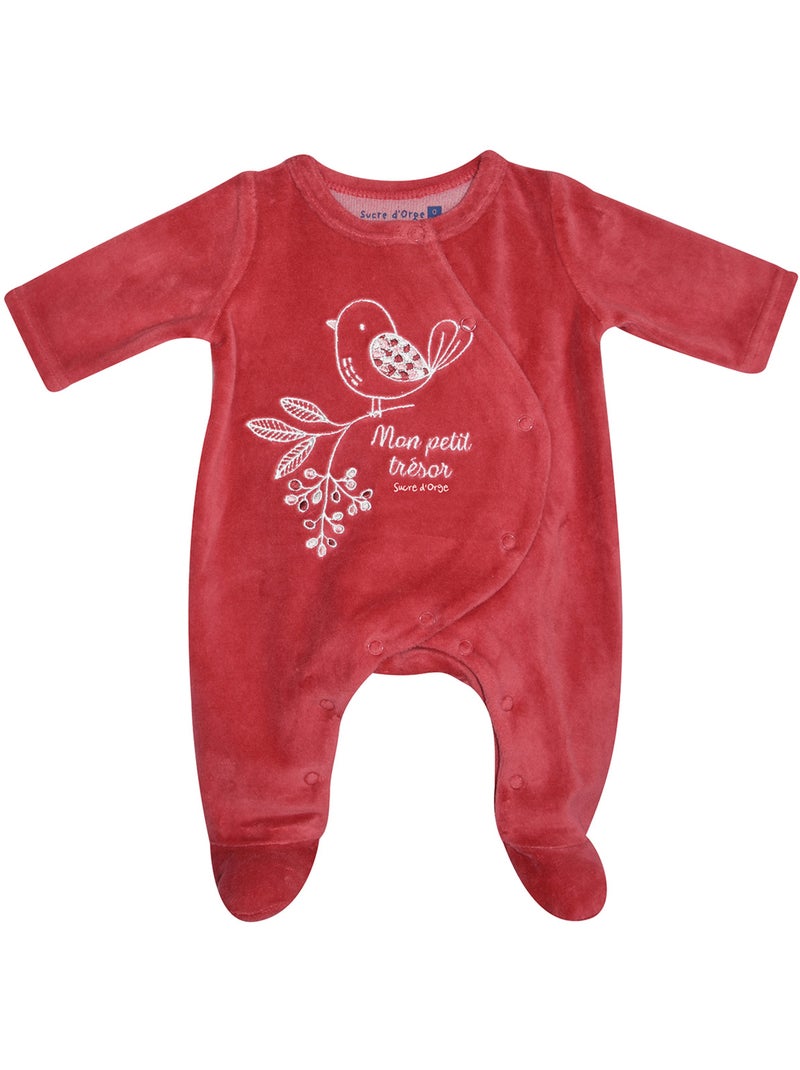 SET NAISSANCE SCARLETTE MAILLE MANCHES LONGUES Rose - Kiabi
