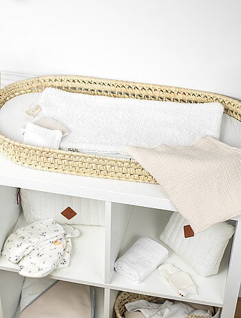 Set panier à langer : panier + matelas + drap-housse + tapis de change JEANNE SEVIRA KIDS