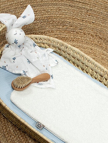 Set panier à langer : panier + matelas + drap-housse + tapis de change JEANNE SEVIRA KIDS