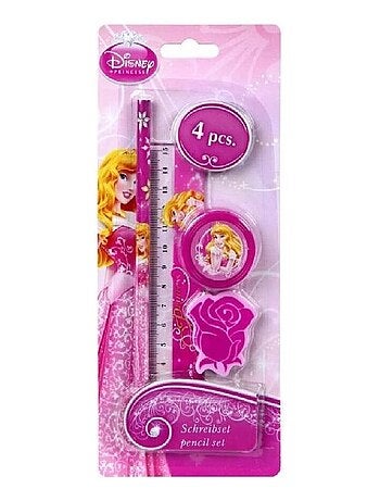 Set papeterie 4 pièces La belle au bois dormant