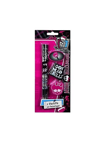 Set papeterie 4 pièces MONSTER HIGH