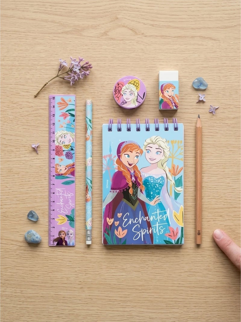 Set papeterie 5 pièces la reine des neiges disney Multicolore - Kiabi