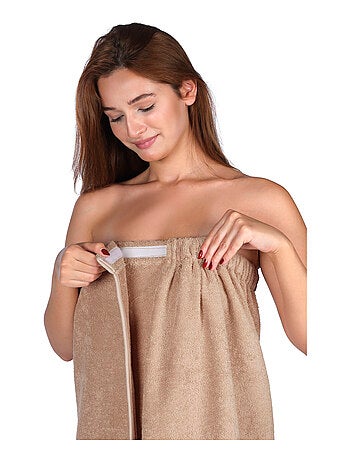 Set Paréo et serviette à cheveux