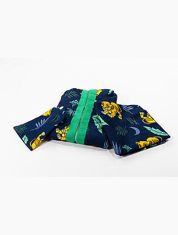 Set Peignoir + Serviette + Gant Enfant Le Roi Lion Disney