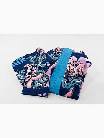 Set Peignoir + Serviette + Gant Enfant Stitch & Angel Disney