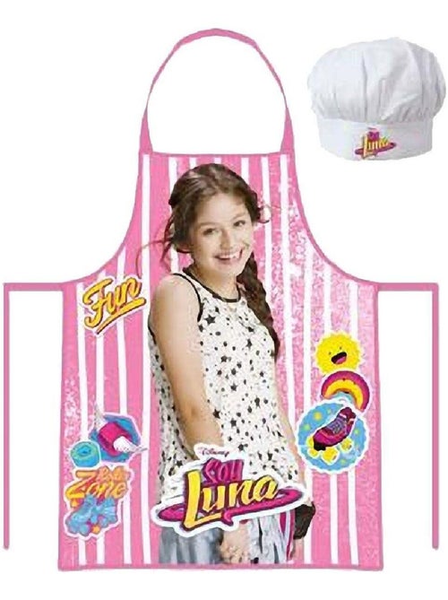 Set petit cuisinier tablier et toque disney soy luna - Kiabi