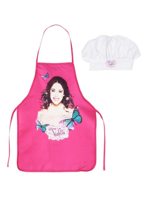 Set petit cuisinier tablier et toque disney violetta - Kiabi