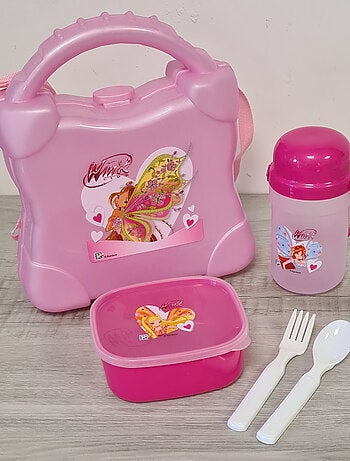 Set pique-nique Lunchbox Winx Club pastel