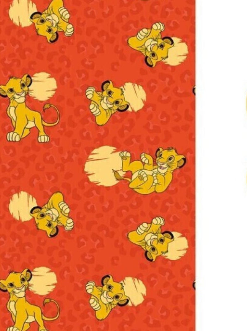 Set Plaid + Coussin - Le Roi Lion - 100x140 cm Multicolore - Kiabi