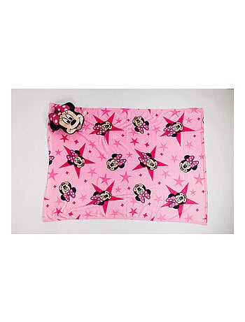 Set Plaid + Coussin - Minnie Mouse - 100x140 cm