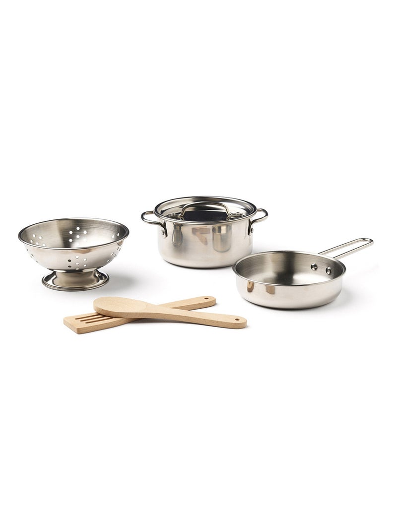 Set poêle et casserole Gris - Kiabi