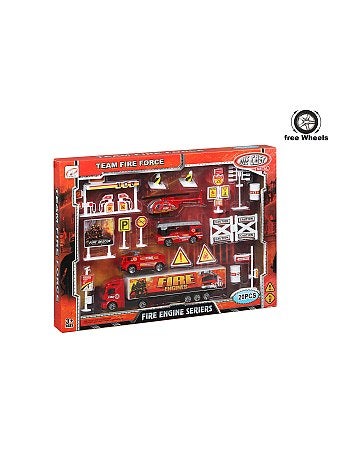 Set 'pompiers' 20 pièces