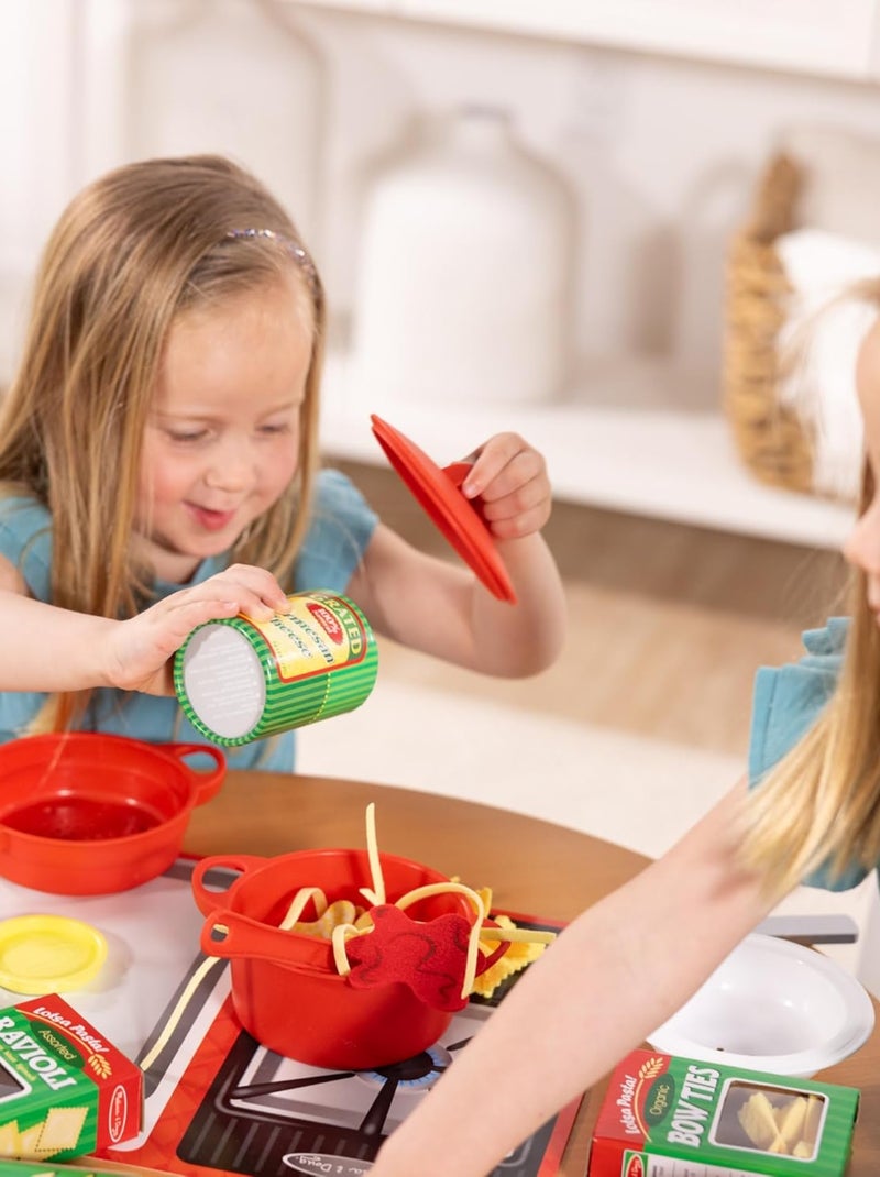 Set Préparer et servir les pâtes Rouge - Kiabi