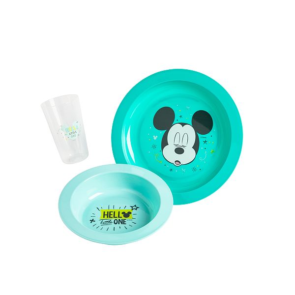 Set Repas 3 Pieces Disney Bebe Garcon Mickey Kiabi 9 00