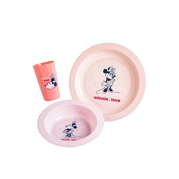 Set Repas 3 Pieces Disney Bebe Garcon Minnie Kiabi 9 00